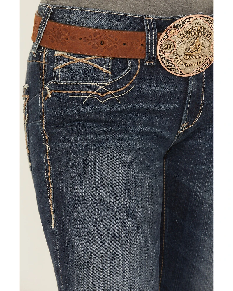 Ariat Women's Mid Rise Entwined Bootcut Jeans