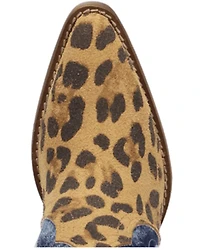 Dingo Women's Tipsy Leopard Print Western Boots - Snip Toe