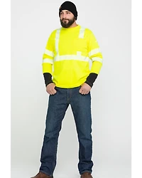 Ariat Men's FR Crew Hi-Vis Long Sleeve Work Shirt