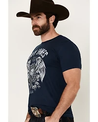 Cody James Men's Freedom Eagle Short Sleeve Graphic T-Shirt