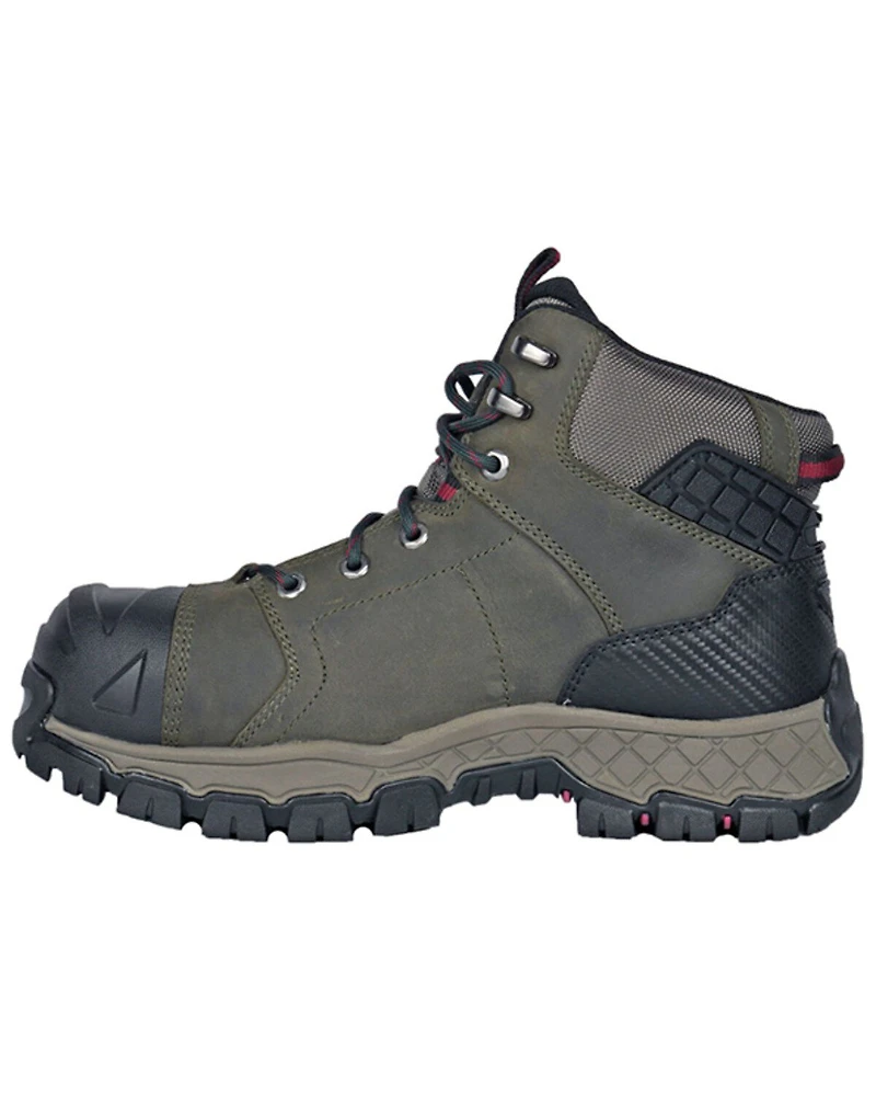 Die Hard Men's Comet 6" Lace-Up Work Boots - Composite Toe