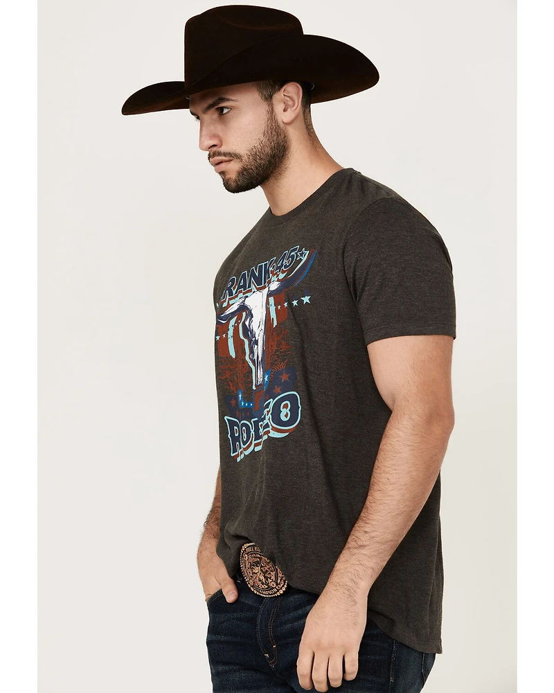 RANK 45® Men's Rodeo Steerhead Short Sleeve Graphic T-Shirt