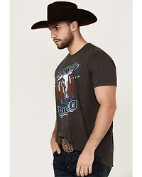 RANK 45® Men's Rodeo Steerhead Short Sleeve Graphic T-Shirt