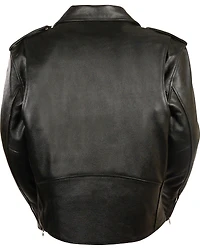 Milwaukee Leather Men's Classic Police Style M/C Jacket