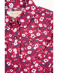 Shyanne Toddler Girls' Long Sleeve Floral Print Onesie