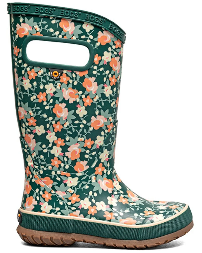 Bogs Girls' Floral Rainboots