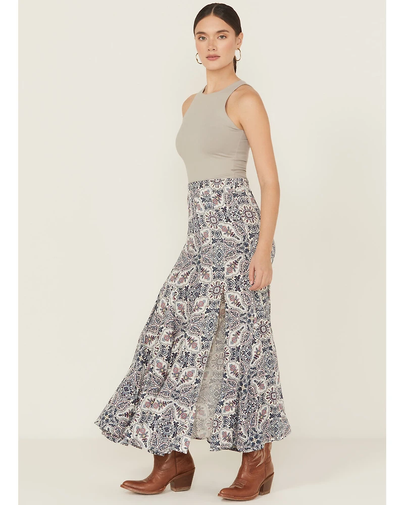 Idyllwind Women's Garrison Printed Maxi Skirt