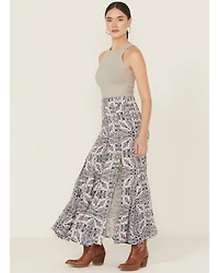 Idyllwind Women's Garrison Printed Maxi Skirt