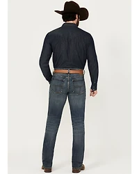 Blue Ranchwear Men's Sonora Wash Bronson Slim Straight Stretch Denim Jeans