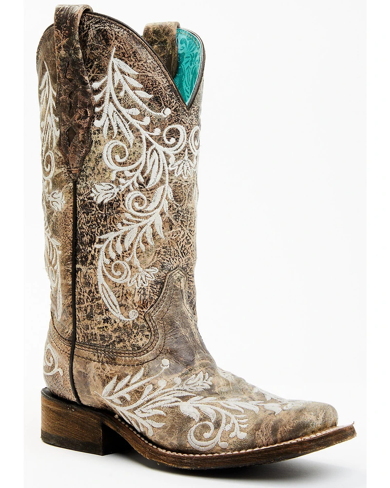 Corral Women's Glow the Dark Western Boots - Square Toe