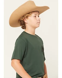 Ariat Boys' Flag Logo Short Sleeve Graphic T-Shirt