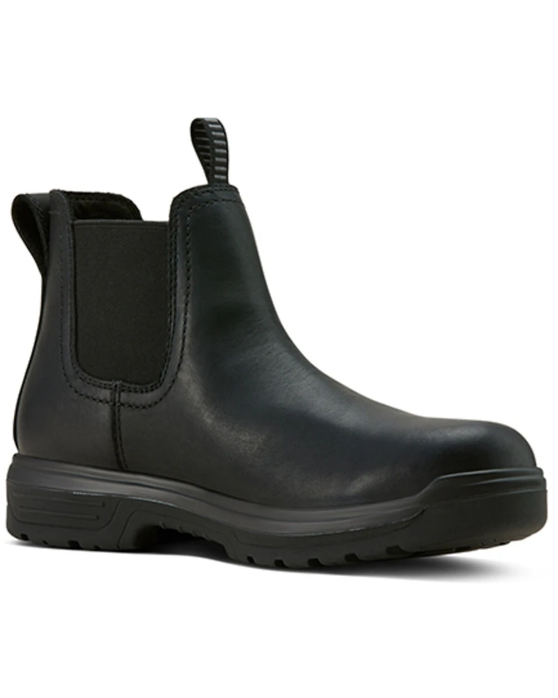 Ariat Men's Turbo Chelsea Waterproof Work Boots - Soft Toe