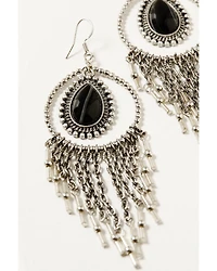 Idyllwind Women's Luna Black Earrings