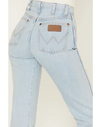 Wrangler Women's Light Wash Slim Fit Cowboy Cut Jeans