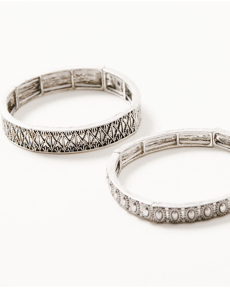 Shyanne Women's Shiloh Ridge Stretch Bracelet Set - 5 Piece