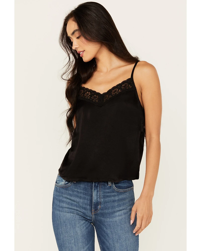 Shyanne Women's Lace Satin Cami