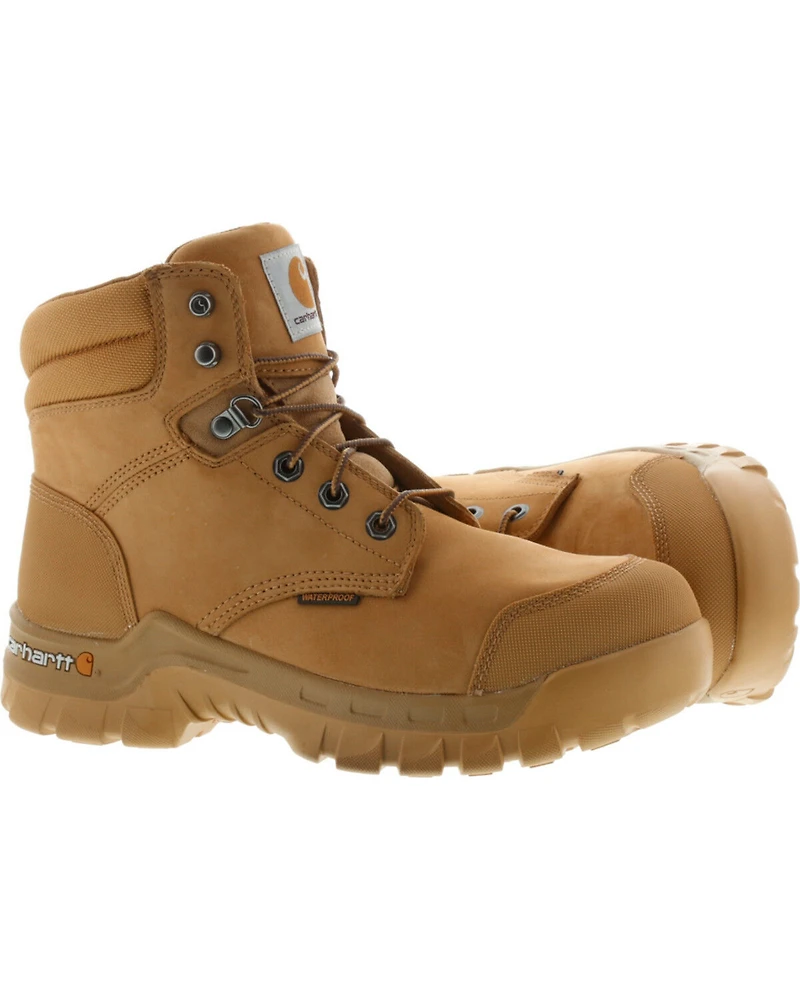 Carhartt Men's 6" Waterproof Rugged Flex® Work Boots - Soft Toe