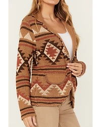 Tasha Polizzi Women's Southwestern Print Felina Blazer
