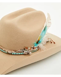 Shyanne Women's Feathered Wool Cowboy Hat