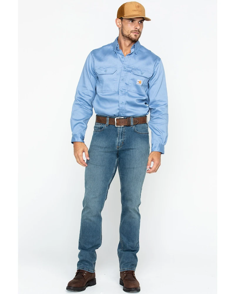 Carhartt Men's FR Dry Twill Work Shirt - Big & Tall