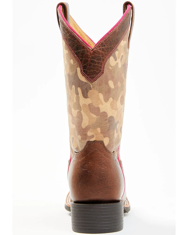 RANK 45® Women's Jane Xero Gravity Performance Leather Western Boots - Broad Square Toe