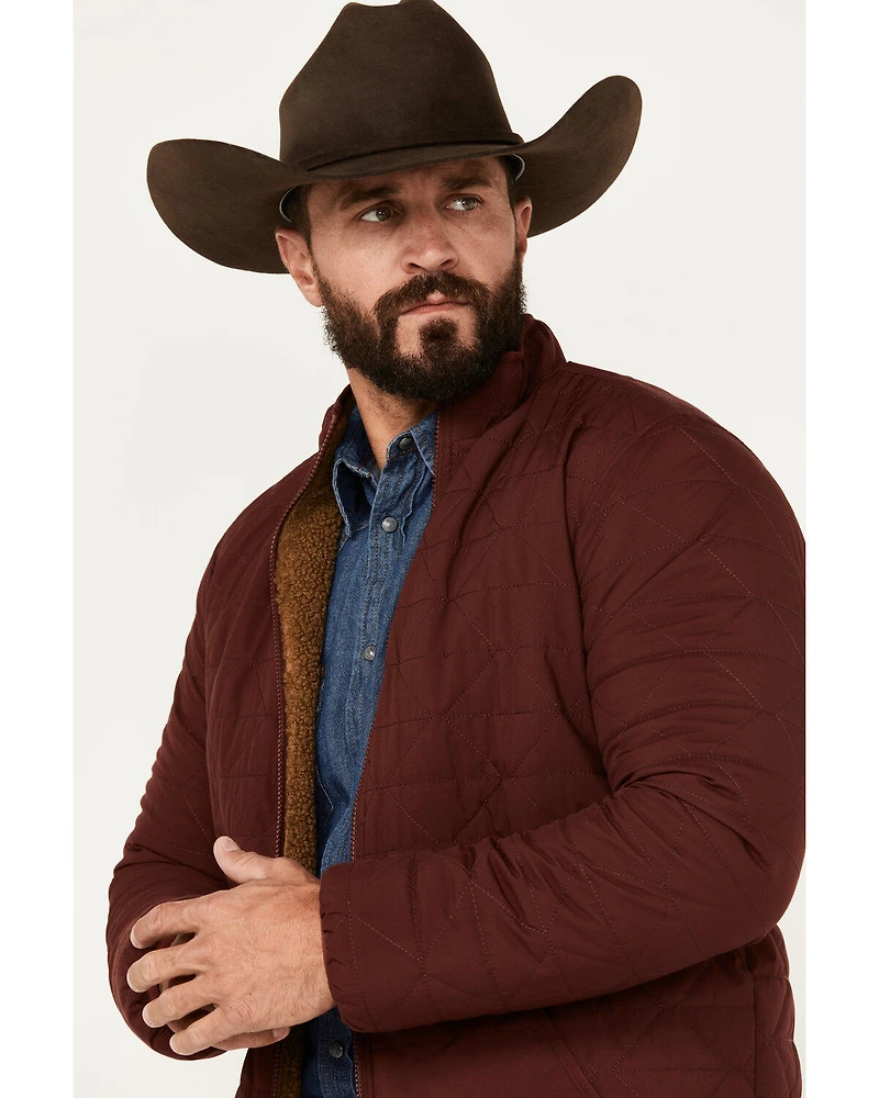 Brothers and Sons Men's Roane Lightweight Insulated Reversible Puffer Jacket