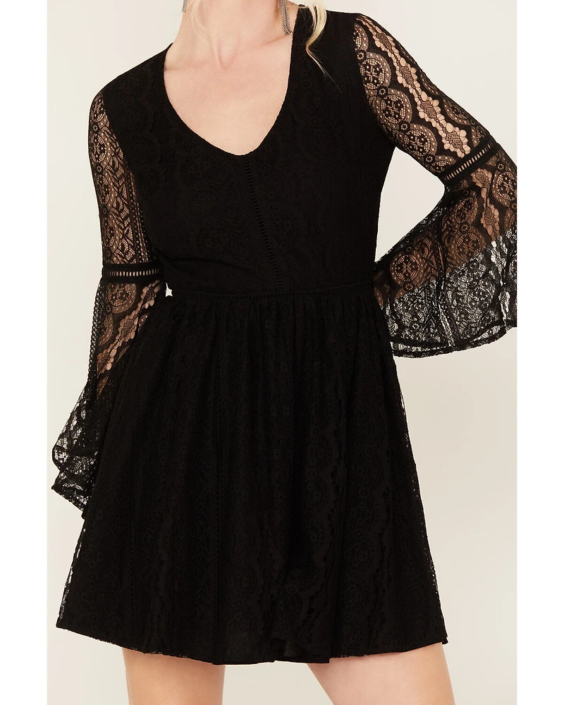 Shyanne Women's Lace Mini Dress