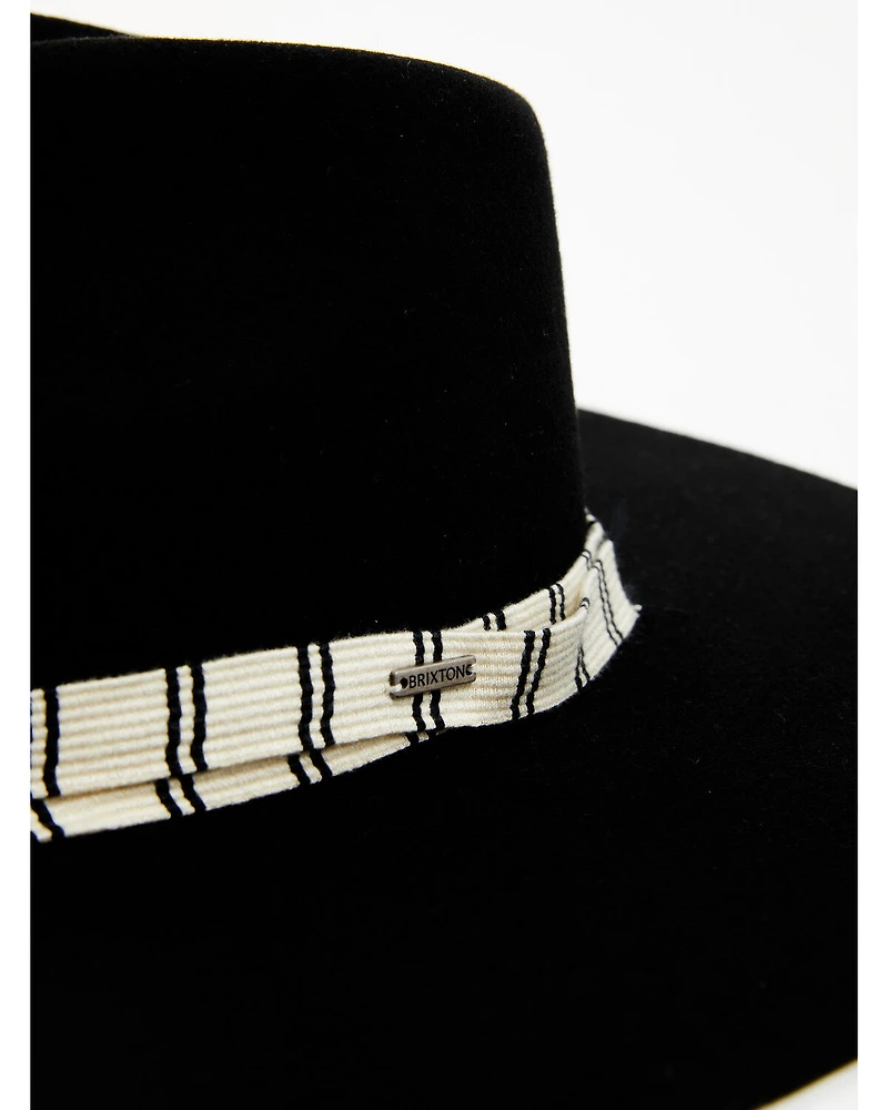 Brixton Women's Leigh Felt Fedora