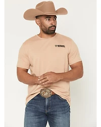 Rock & Roll Denim Men's Bronco Rider Short Sleeve Graphic T-Shirt