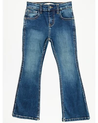 Shyanne Toddler Girls' Shayla Dark Wash Bootcut Stretch Denim Riding Jeans