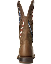 Ariat Men's VentTEK Western Performance Boots - Broad Square Toe
