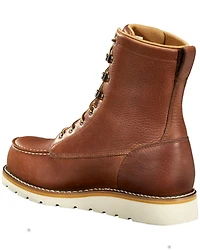Carhartt Men's Waterproof 8" Lace-Up Wedge Work Boots - Steel Toe
