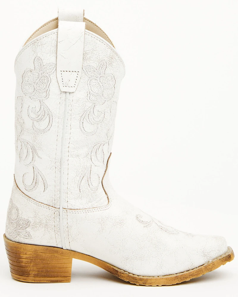 Shyanne Girls' Little Lasy Western Boots - Snip Toe
