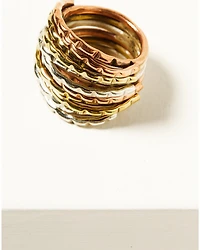 Paige Wallace Women's Banded Stack Ring