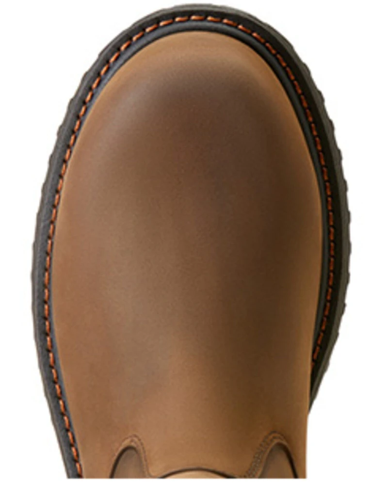 Ariat Men's RigTEK Waterproof Wellington Work Boots - Composite Toe