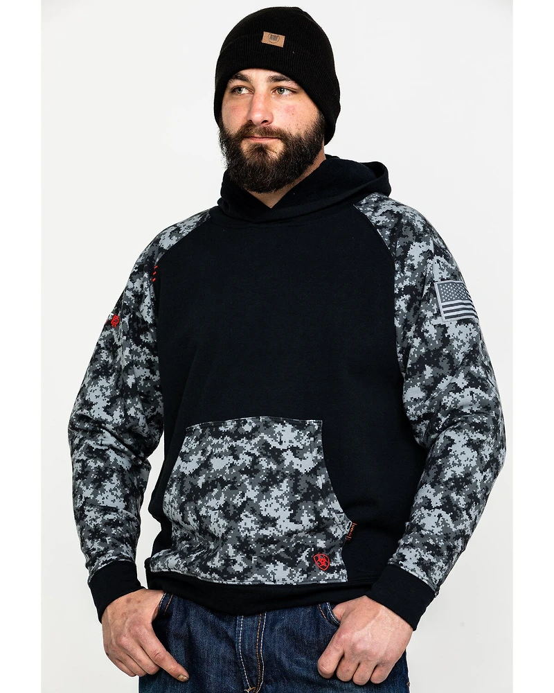 Ariat Men's Digi FR Patriot Work Hooded Sweatshirt