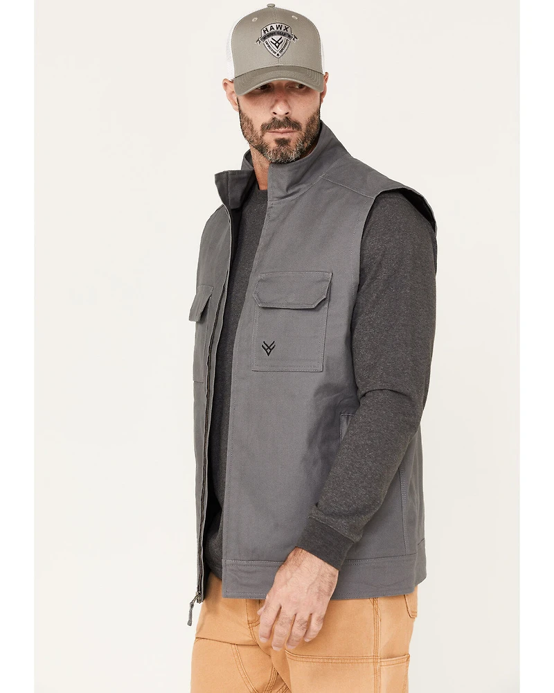 Hawx Men's Canvas Insulated Extreme Cold Work Vest
