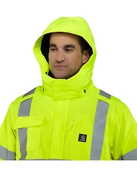 Carhartt Men's High Visibility Water Repellent Sherwood Work Jacket
