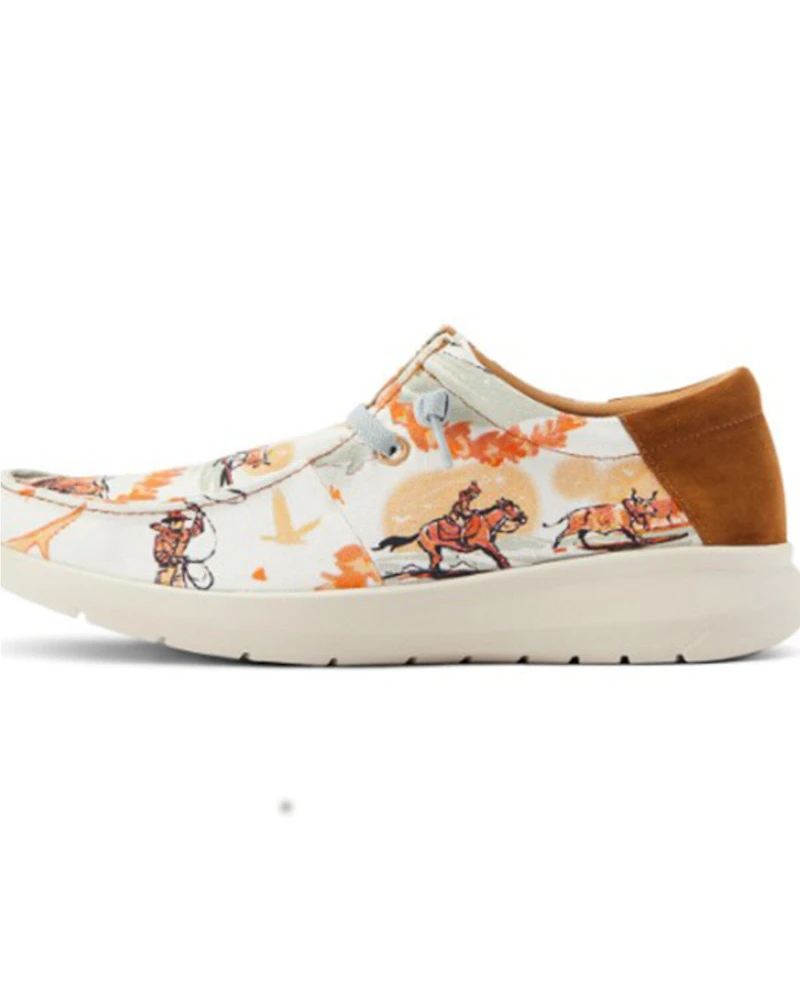 Ariat Men's Hilo Aloha Western Casual Shoes - Moc Toe