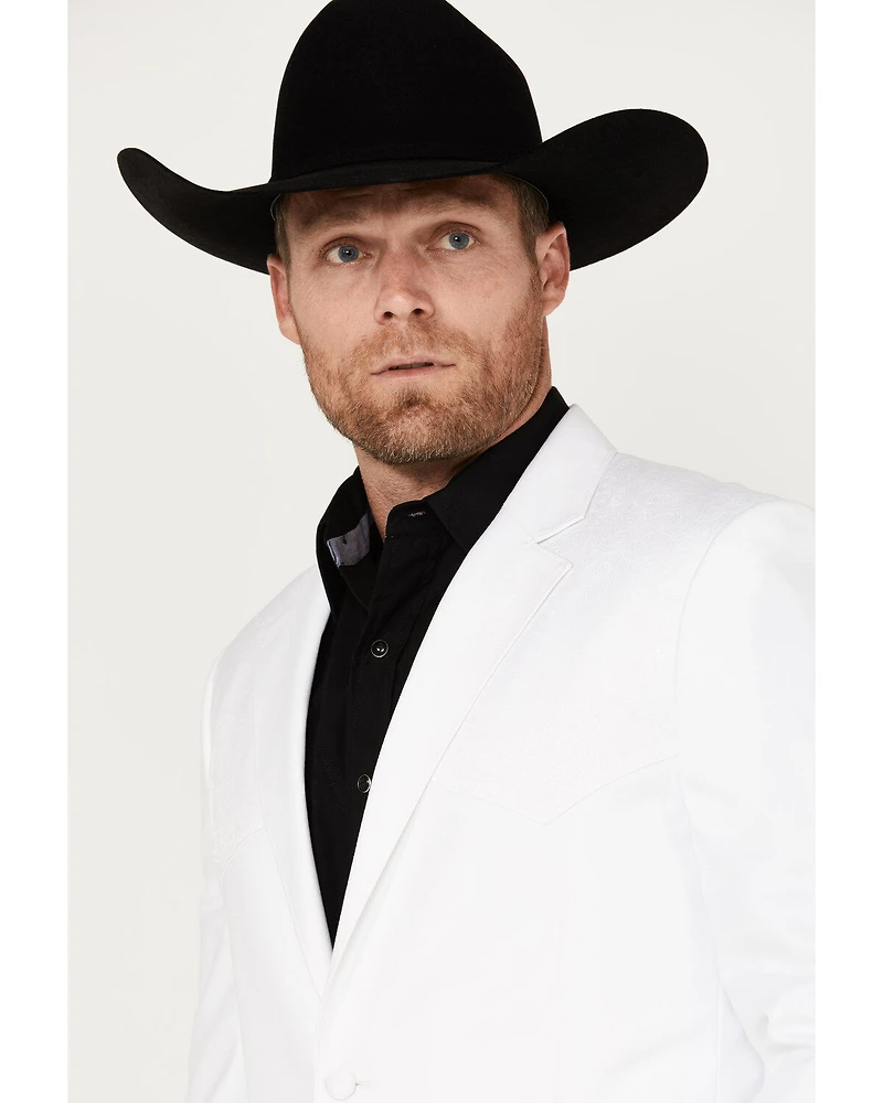 Cody James Men's Paisley Yoke Sportcoat