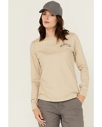 Wrangler Women's FR Pony Long Sleeve Graphic Work T-Shirt - Plus
