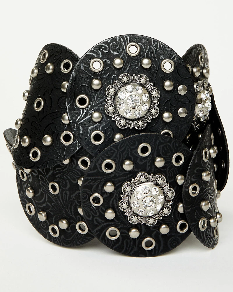 Shyanne Women's Juliette Embellished Concho Belt