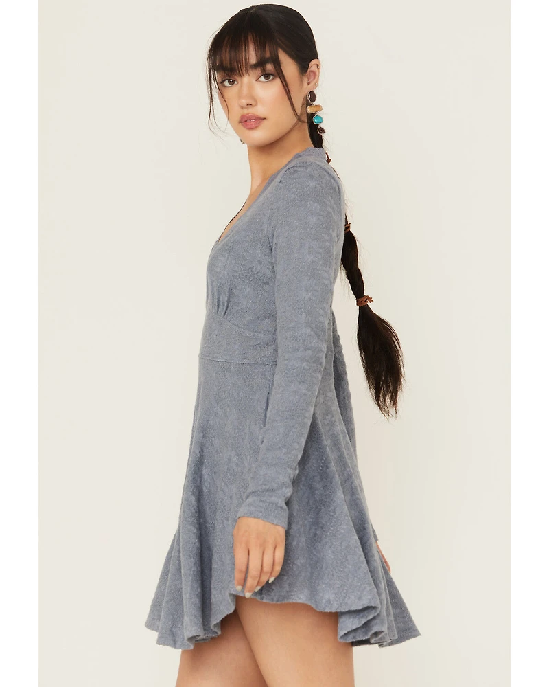 Free People Women's All Yours Long Sleeve Mini Dress