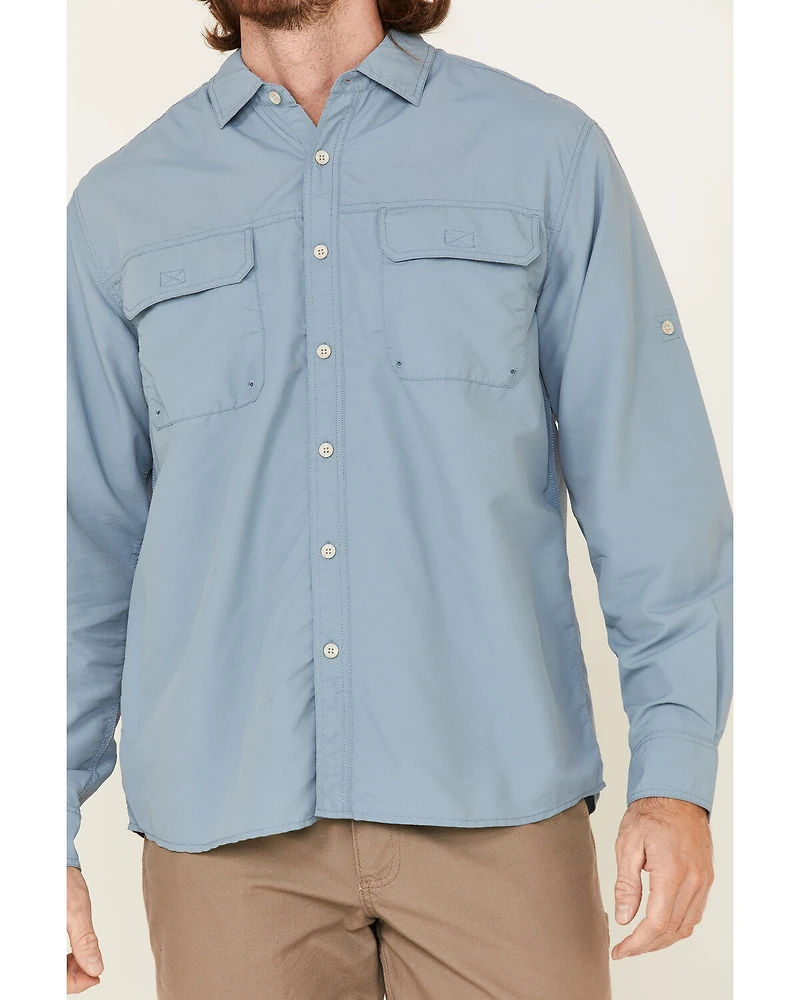 North River Men's Utility Outdoor Long Sleeve Button Down Western Shirt