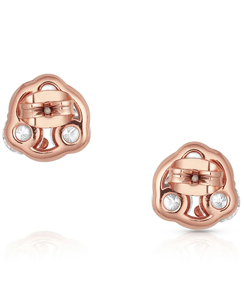 Montana Silversmiths Women's Holding On To A Rose Earrings