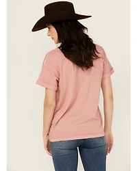 Girl Dangerous Country Heart Short Sleeve Graphic Tee