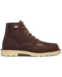 Danner Men's 6" Bull Run Lace-Up Work Boots - Soft Toe