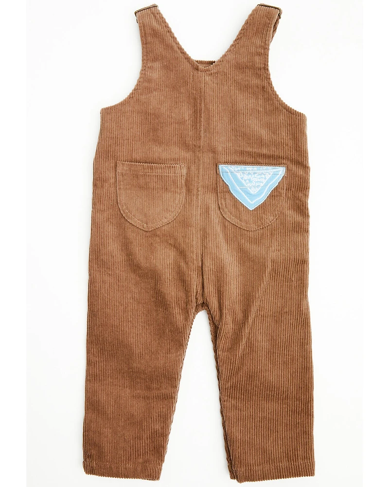 Angel Dear Infant Boys' Barn Corduroy Overalls