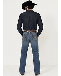 Cody James Men's Bronco Wash Wyatt Slim Bootcut Stretch Denim Jeans