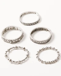 Shyanne Women's Shiloh Ridge Stretch Bracelet Set - 5 Piece